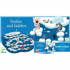 Настольная игра - Сачки и лестницы (Djeco, 05208k)